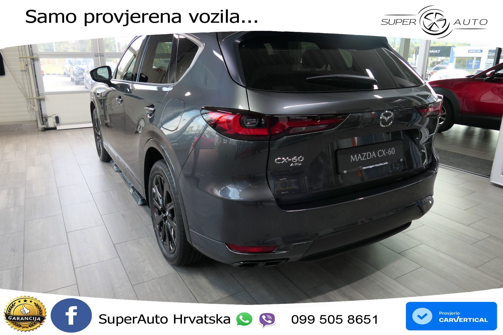 Mazda CX-60 2.5 e-Skyactiv (328 KS) AWD Automatic LED+GR SJED+ACC
