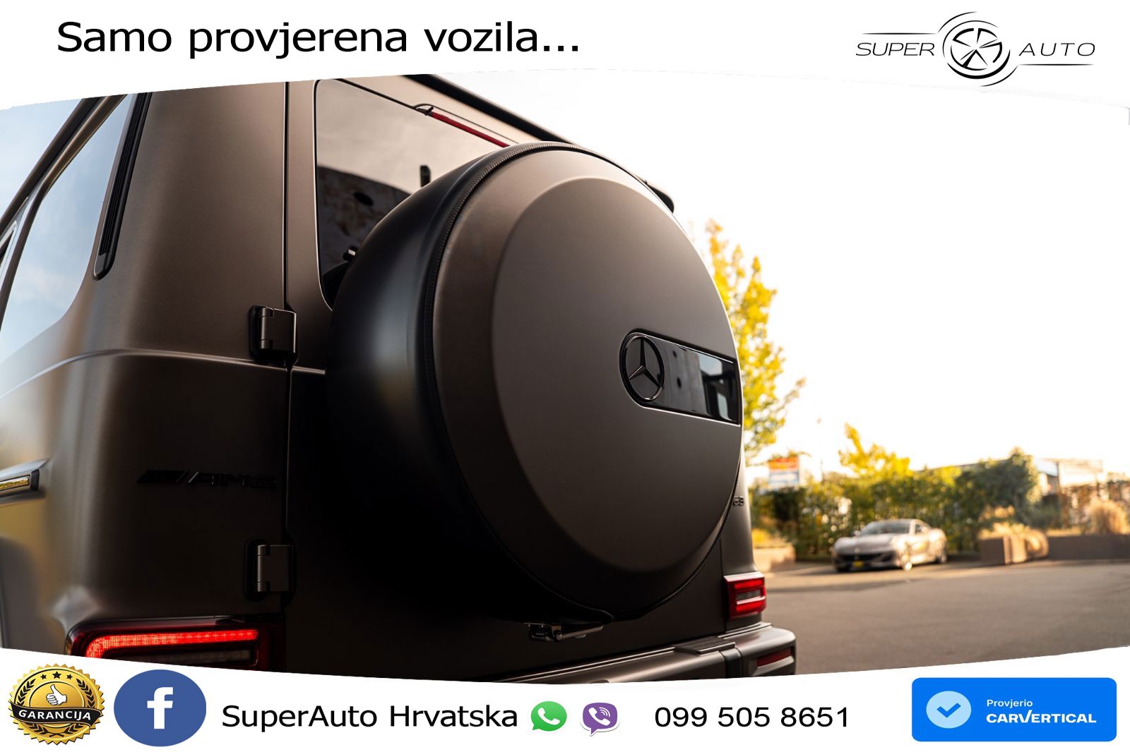 Mercedes AMG G 63 Long V8 (585 KS) 4MATIC 9G-TRONIC AMG SPEEDSHIFT TCT ACC+GR SJED+360+PANO