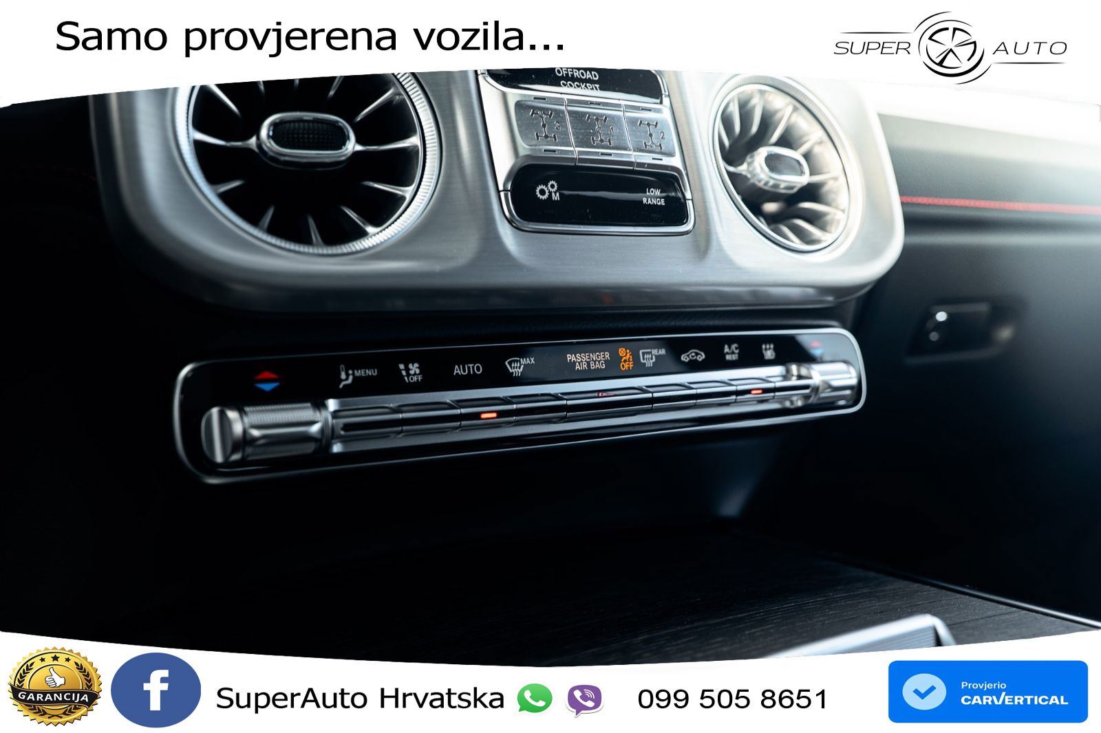 Mercedes AMG G 63 Long V8 (585 KS) 4MATIC 9G-TRONIC AMG SPEEDSHIFT TCT ACC+GR SJED+360+PANO