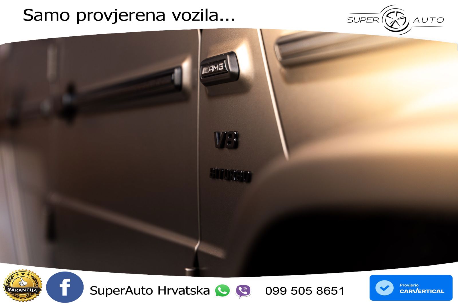 Mercedes AMG G 63 Long V8 (585 KS) 4MATIC 9G-TRONIC AMG SPEEDSHIFT TCT ACC+GR SJED+360+PANO
