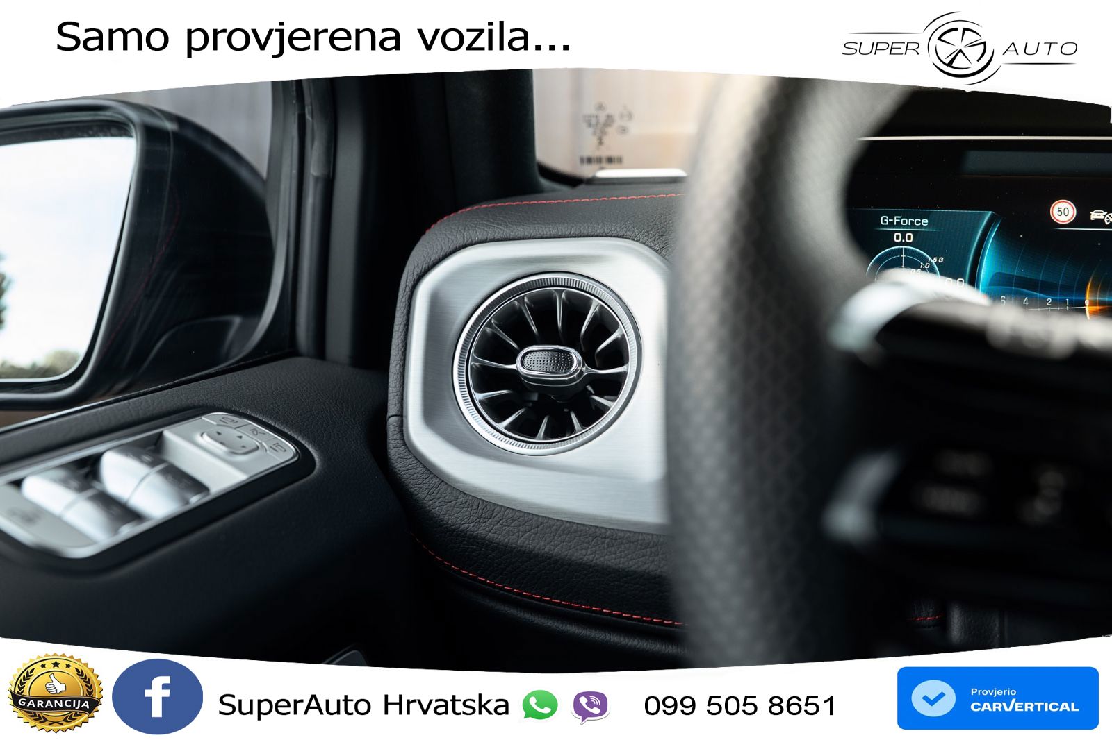 Mercedes AMG G 63 Long V8 (585 KS) 4MATIC 9G-TRONIC AMG SPEEDSHIFT TCT ACC+GR SJED+360+PANO