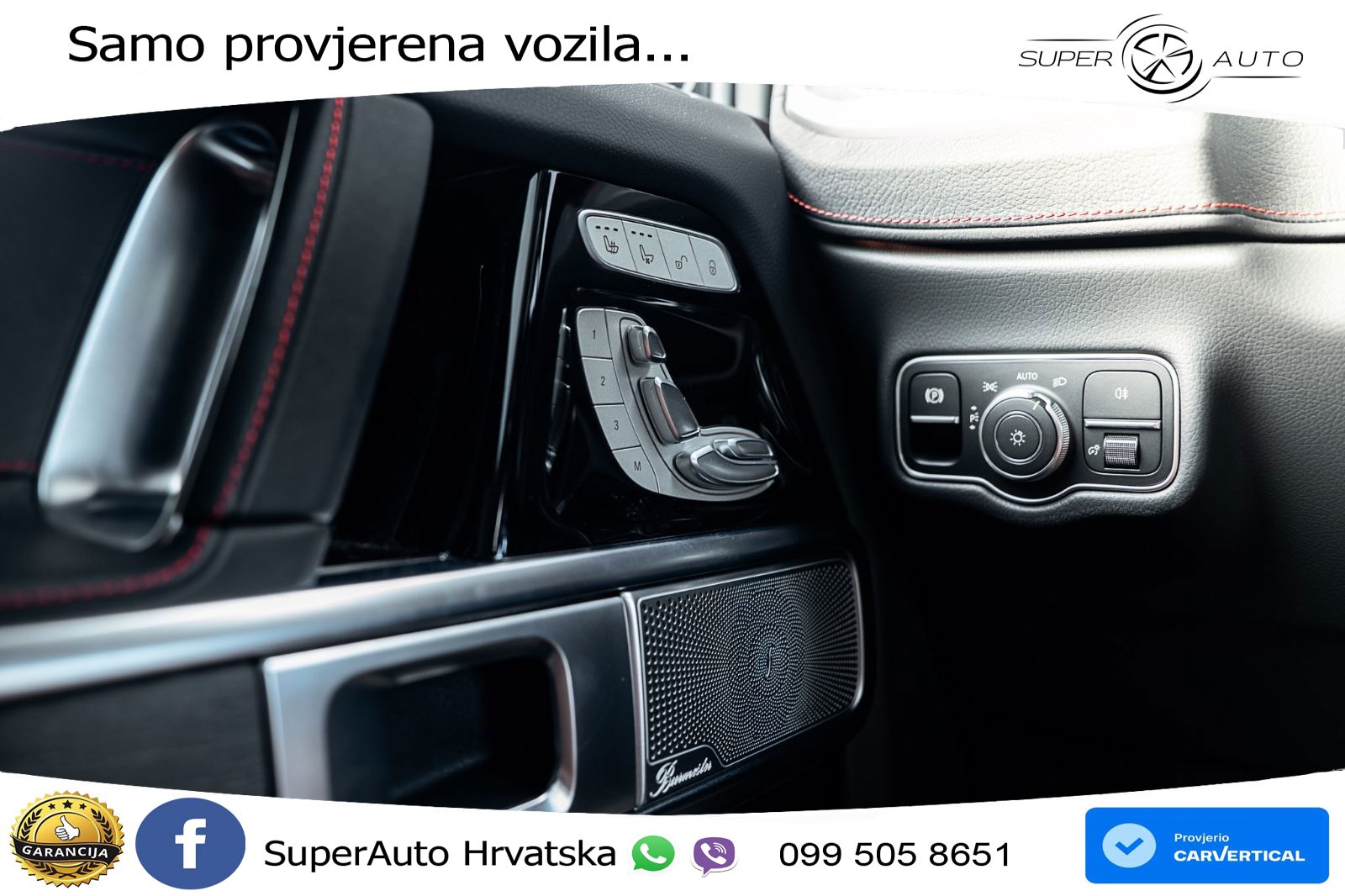 Mercedes AMG G 63 Long V8 (585 KS) 4MATIC 9G-TRONIC AMG SPEEDSHIFT TCT ACC+GR SJED+360+PANO
