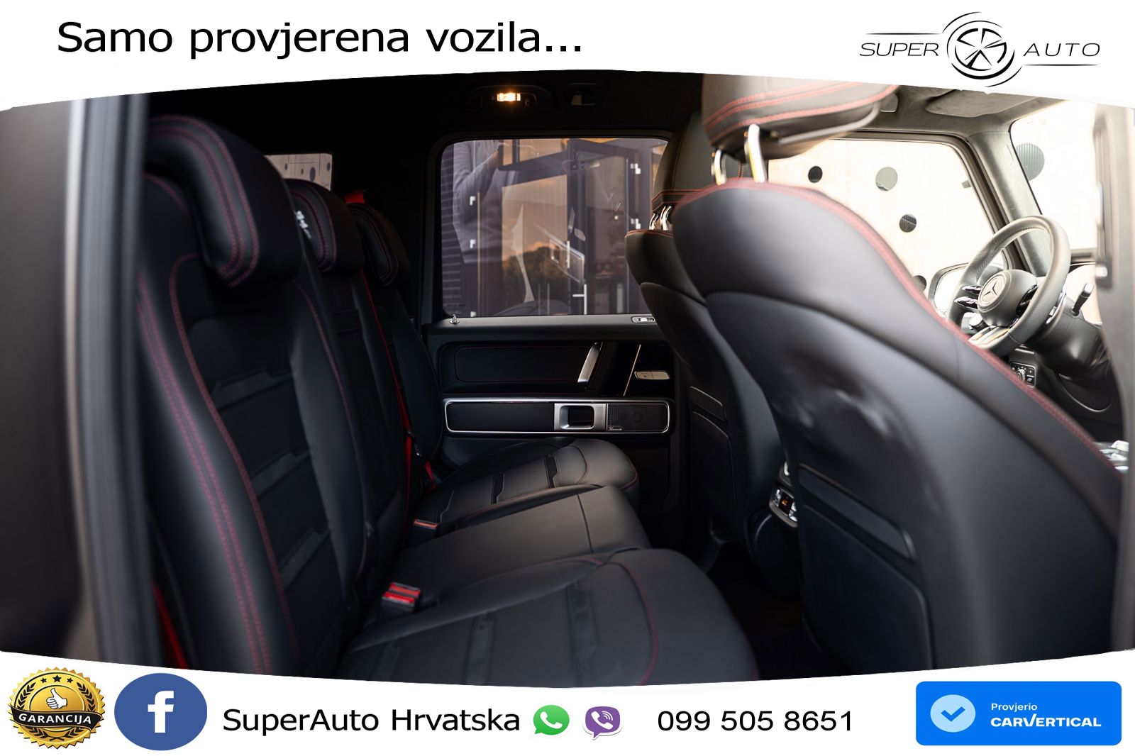 Mercedes AMG G 63 Long V8 (585 KS) 4MATIC 9G-TRONIC AMG SPEEDSHIFT TCT ACC+GR SJED+360+PANO