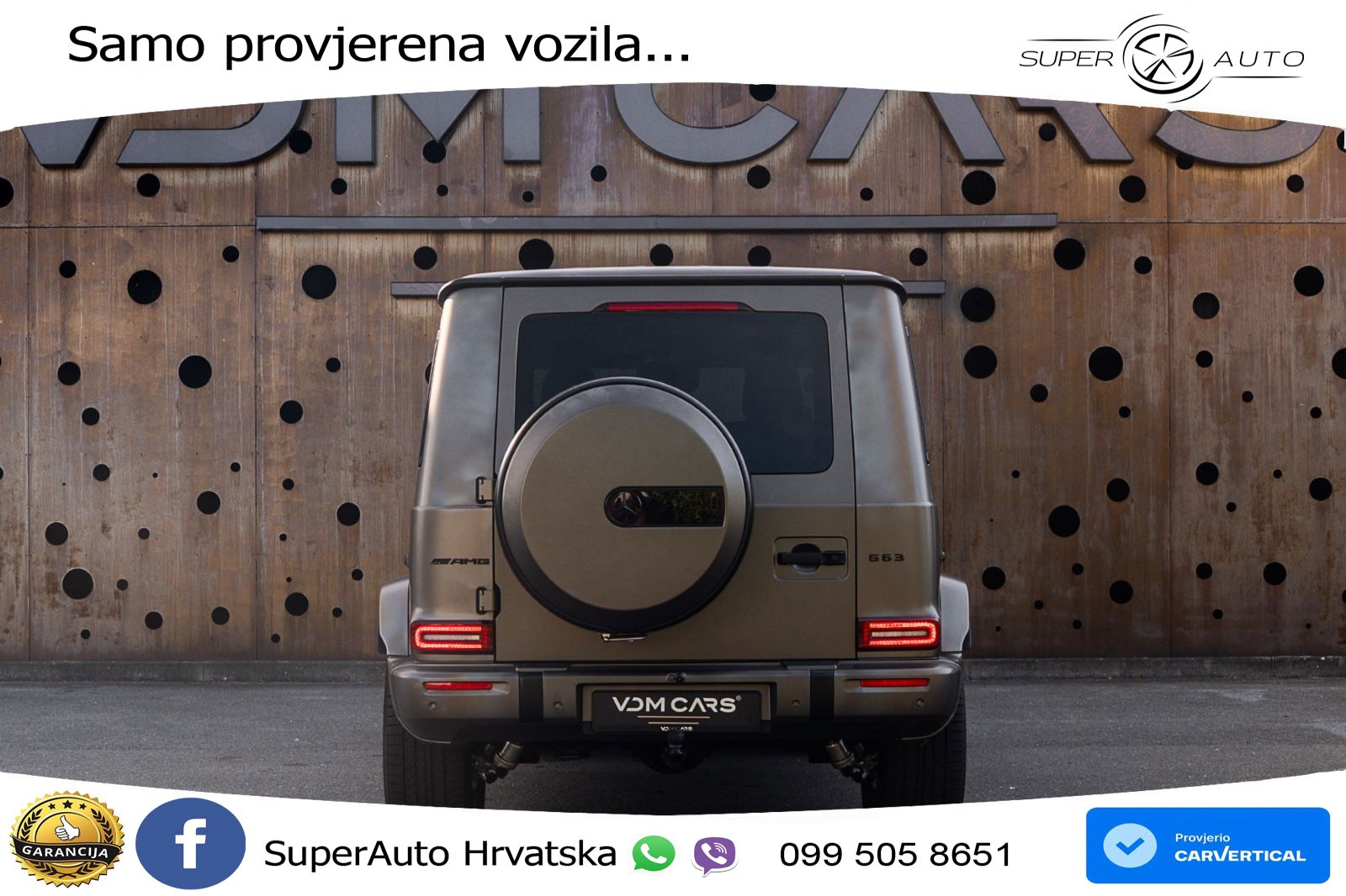 Mercedes AMG G 63 Long V8 (585 KS) 4MATIC 9G-TRONIC AMG SPEEDSHIFT TCT ACC+GR SJED+360+PANO