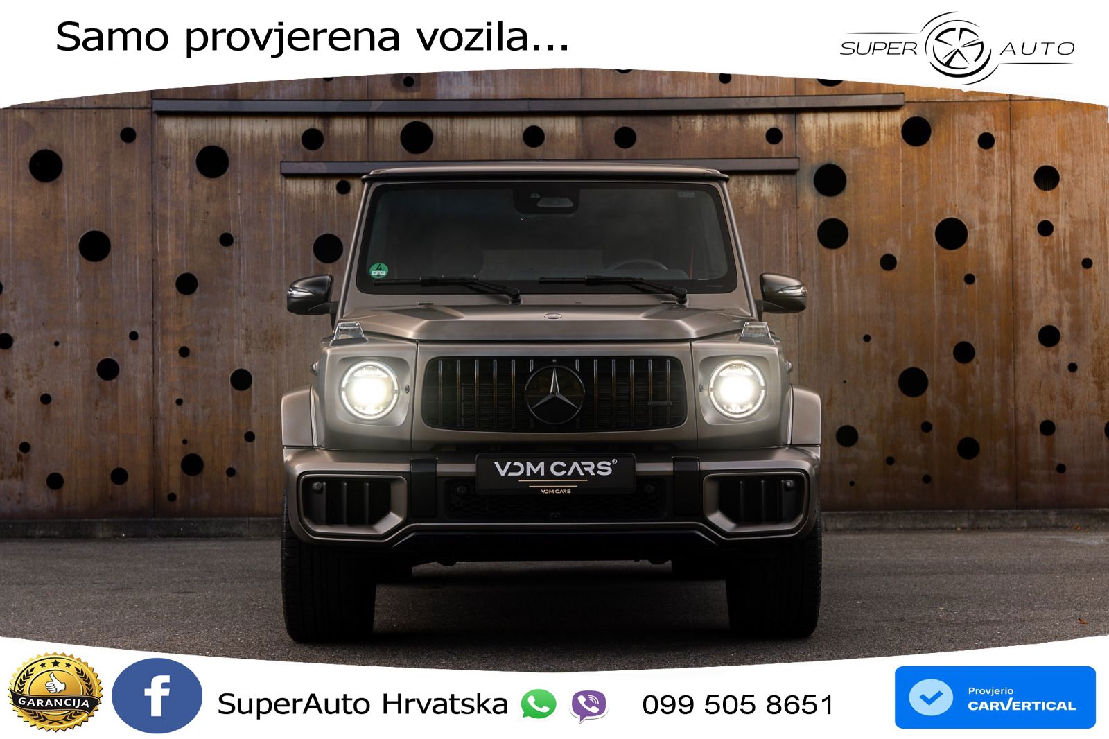 Mercedes AMG G 63 Long V8 (585 KS) 4MATIC 9G-TRONIC AMG SPEEDSHIFT TCT ACC+GR SJED+360+PANO