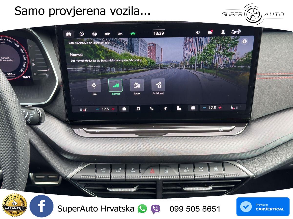 Škoda Octavia Combi RS 2.0 TSI (265 KS) DSG LED+GR SJED+ACC