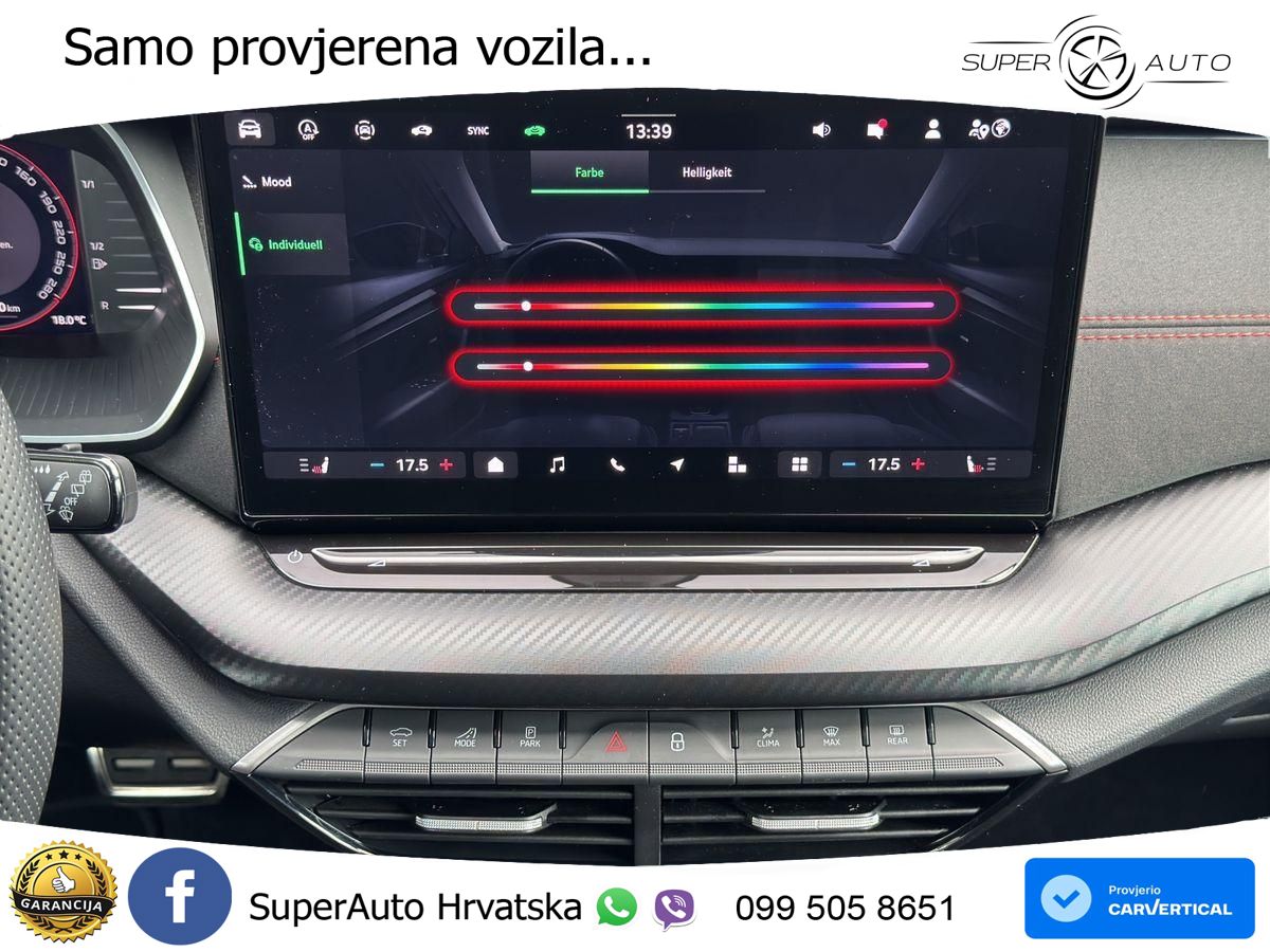Škoda Octavia Combi RS 2.0 TSI (265 KS) DSG LED+GR SJED+ACC