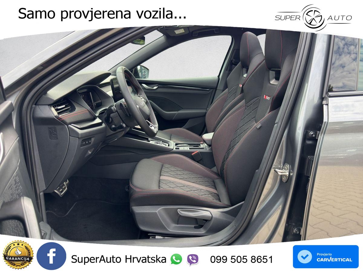Škoda Octavia Combi RS 2.0 TSI (265 KS) DSG LED+GR SJED+ACC