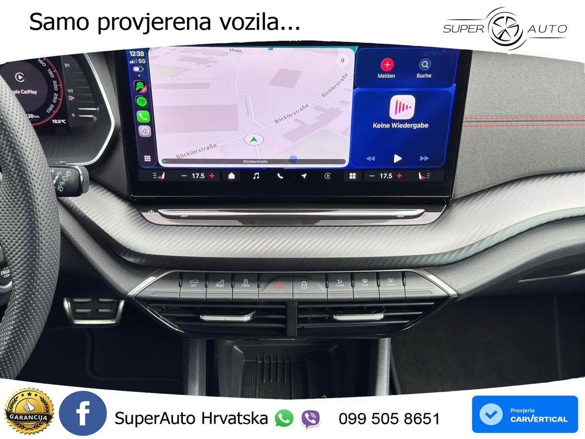 Škoda Octavia Combi RS 2.0 TSI (265 KS) DSG LED+GR SJED+ACC