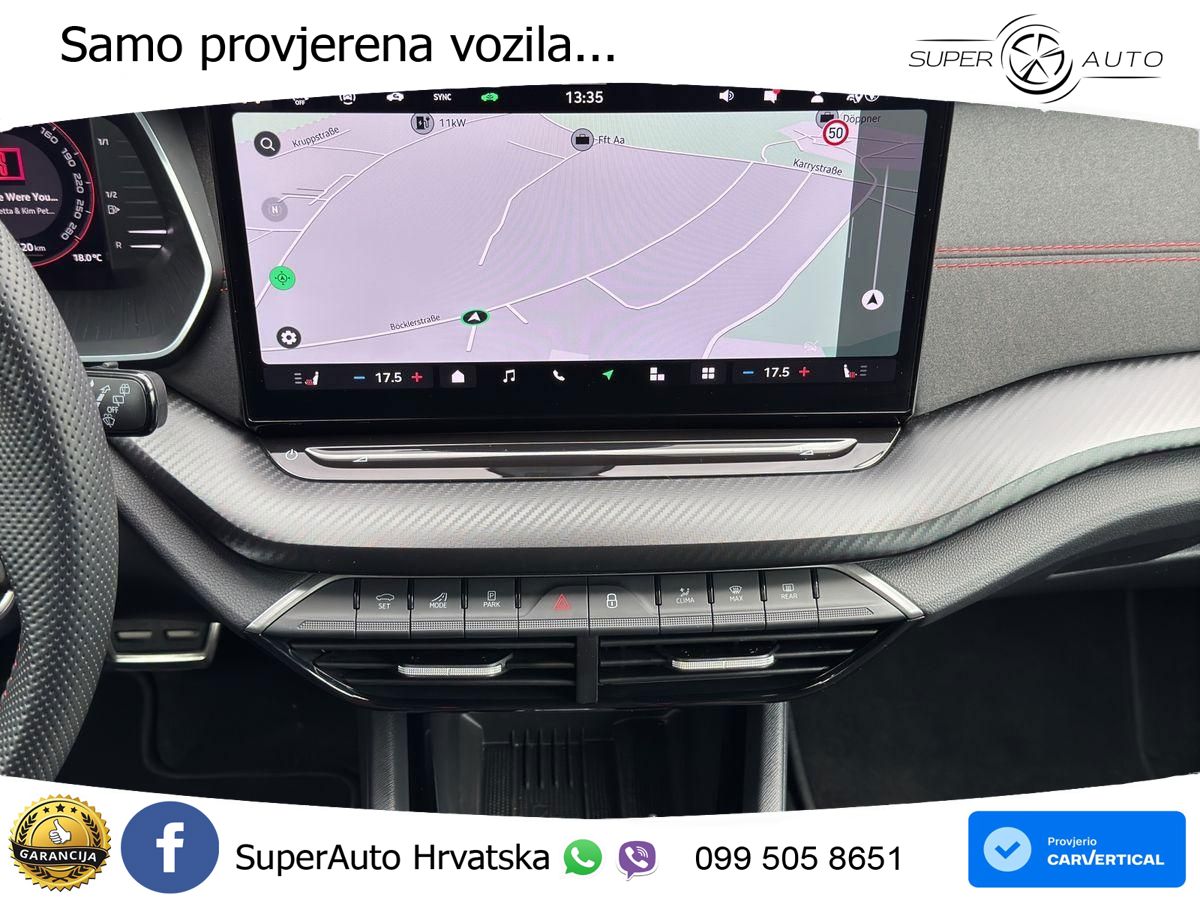 Škoda Octavia Combi RS 2.0 TSI (265 KS) DSG LED+GR SJED+ACC