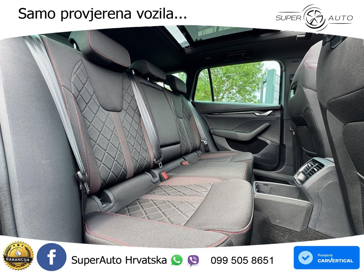 Škoda Octavia Combi RS 2.0 TSI (265 KS) DSG LED+GR SJED+ACC