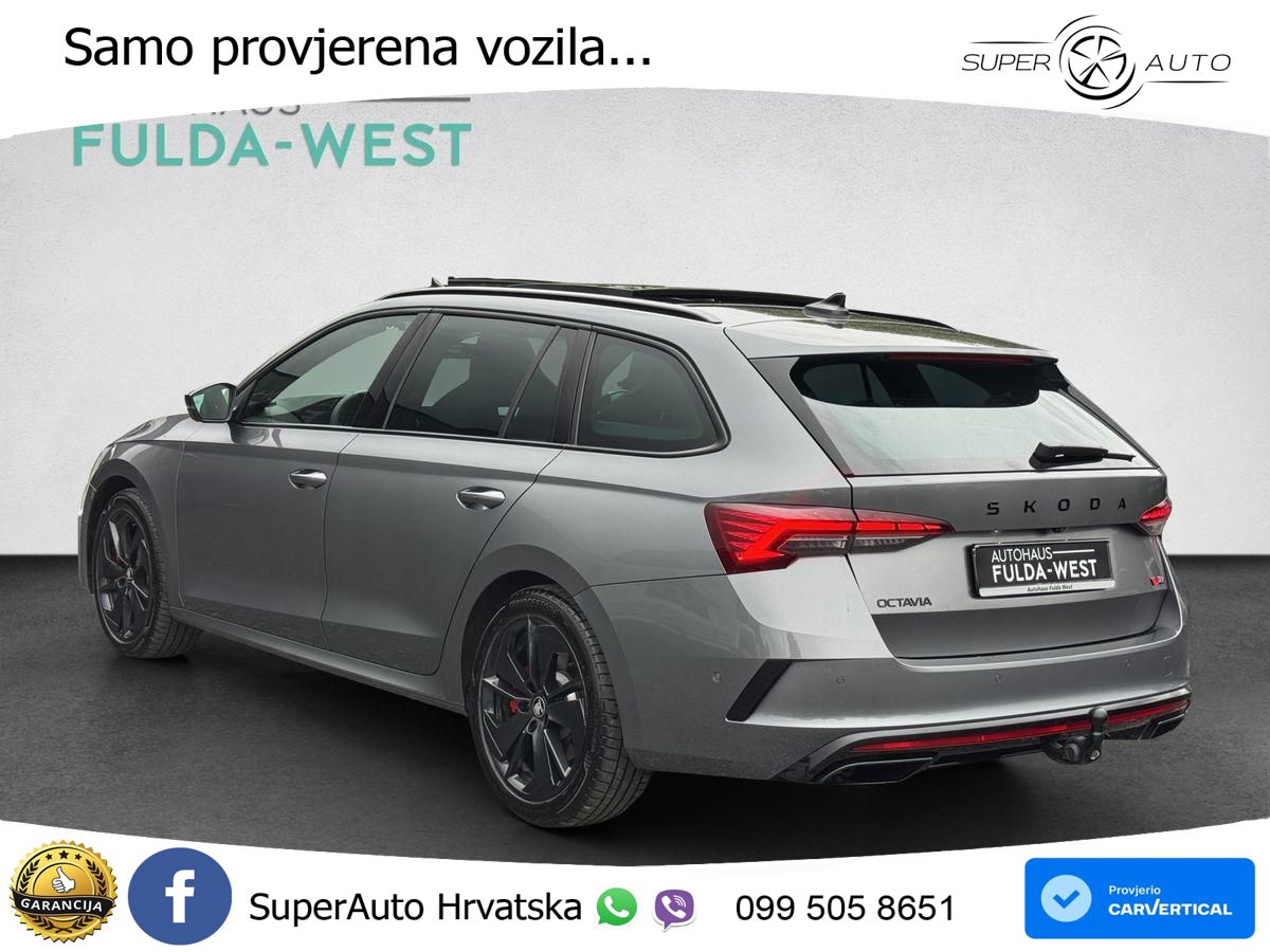 Škoda Octavia Combi RS 2.0 TSI (265 KS) DSG LED+GR SJED+ACC