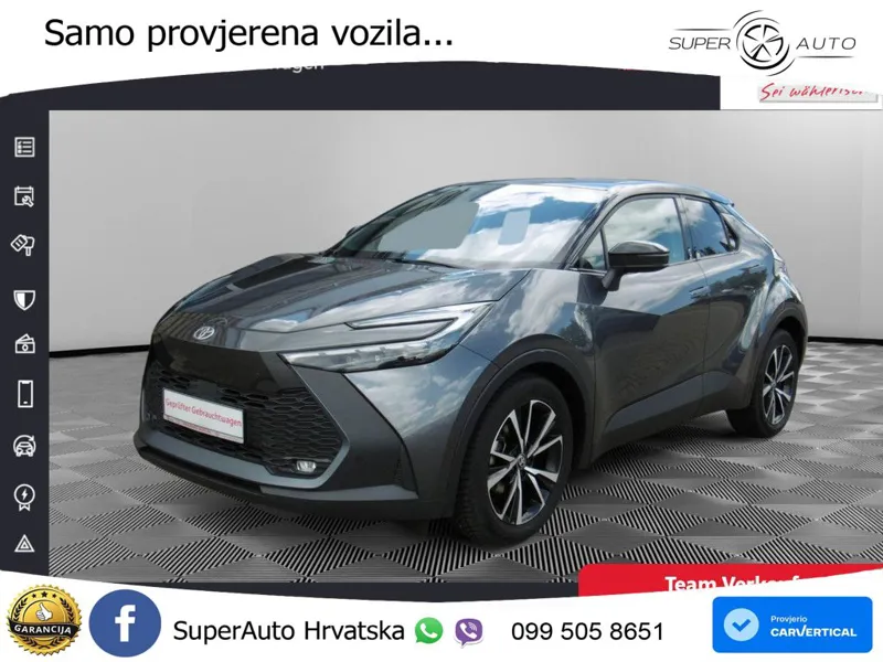Toyota C-HR 1.8 (140 KS) Hybrid e-CVT Team Deutschland LED+GR SJED+ACC