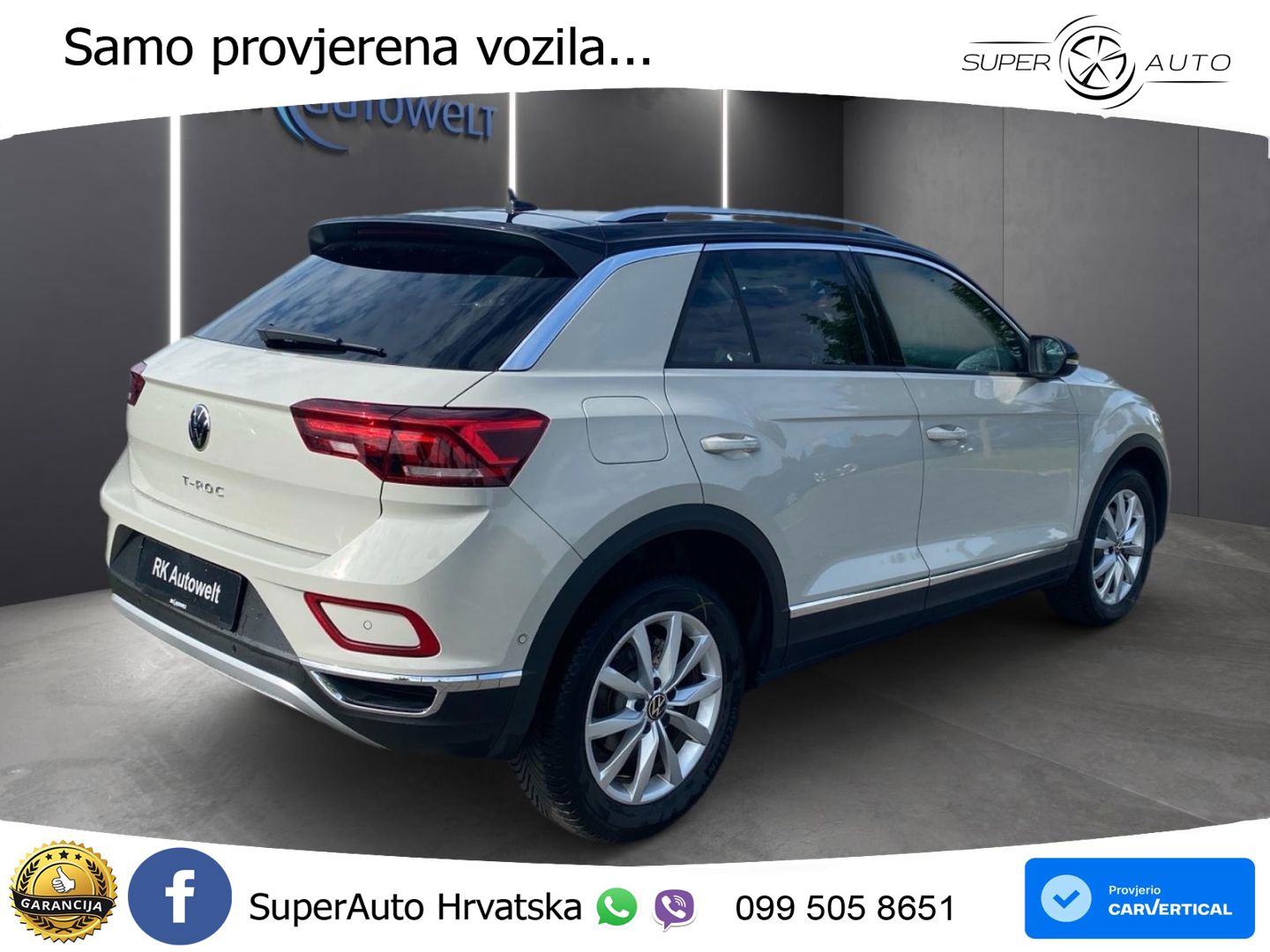 Volkswagen T-Roc I 2.0 TDI (150 KS) DSG LED+GR SJED+ACC
