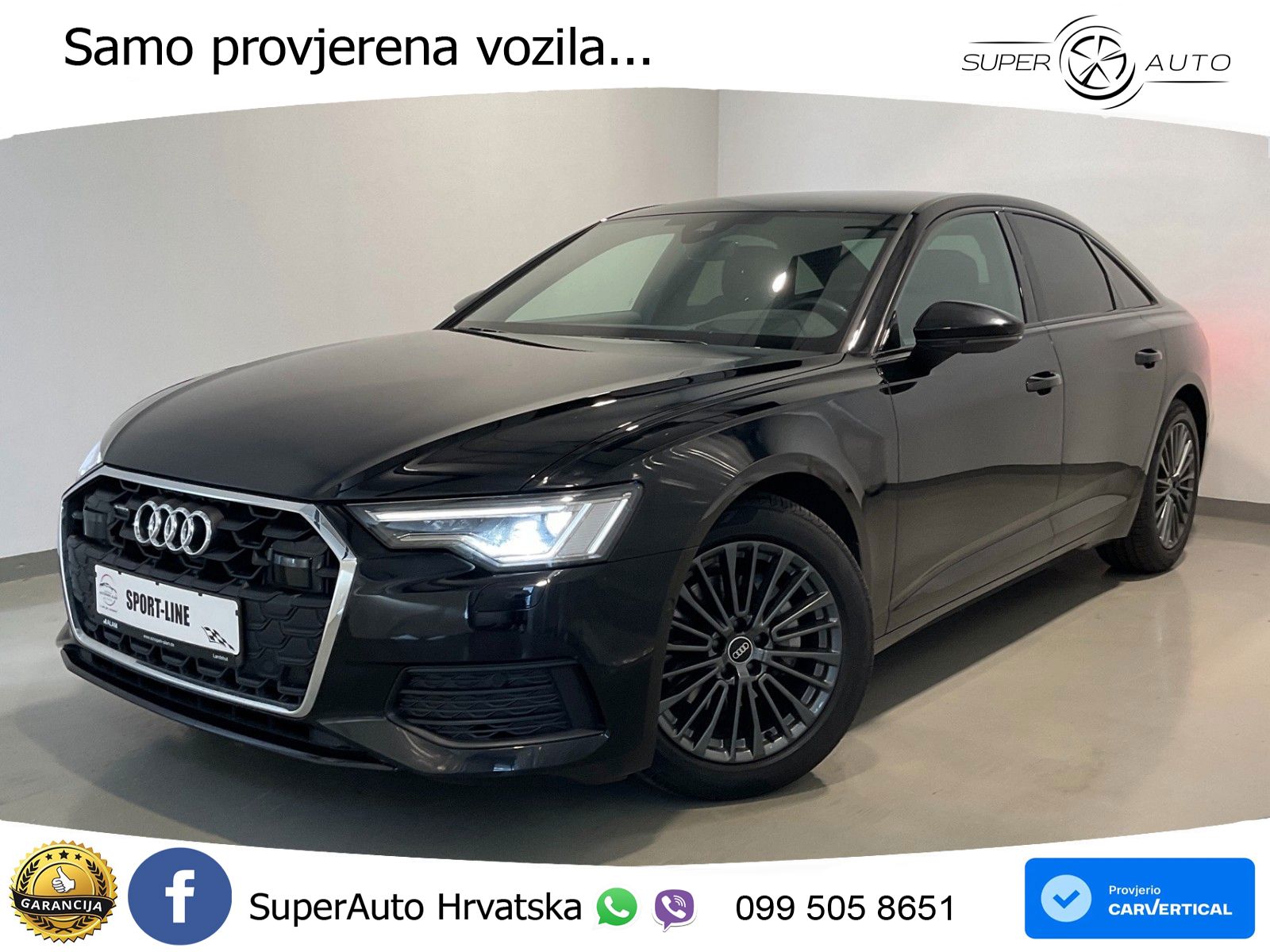 Audi A6 40 TDI (204 KS) quattro ultra S tronic LED+GR SJED+ACC