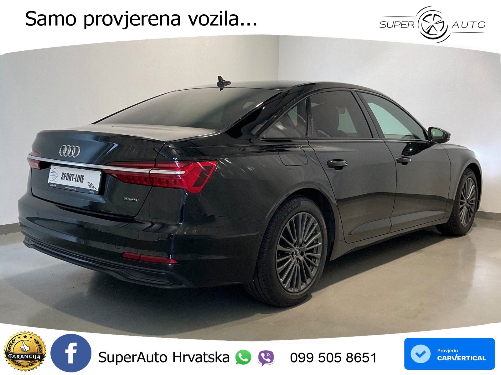 Audi A6 40 TDI (204 KS) quattro ultra S tronic LED+GR SJED+ACC