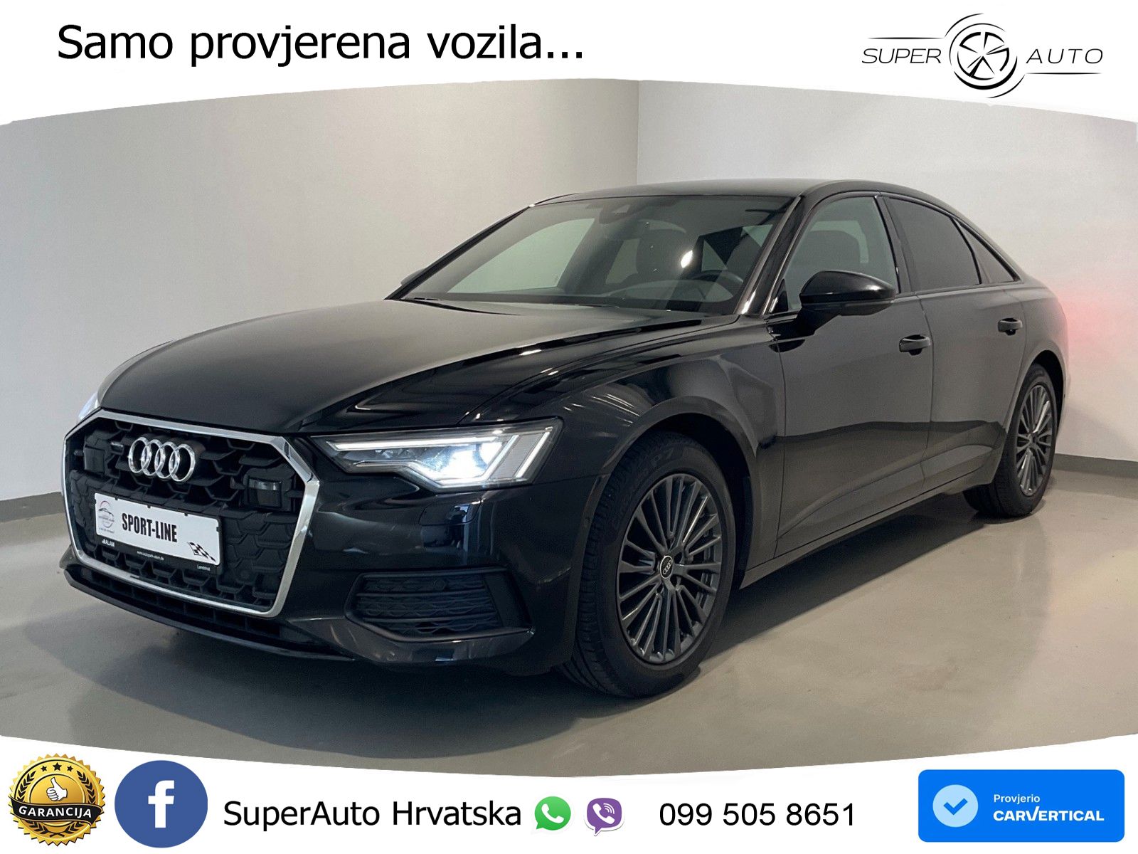 Audi A6 40 TDI (204 KS) quattro ultra S tronic LED+GR SJED+ACC