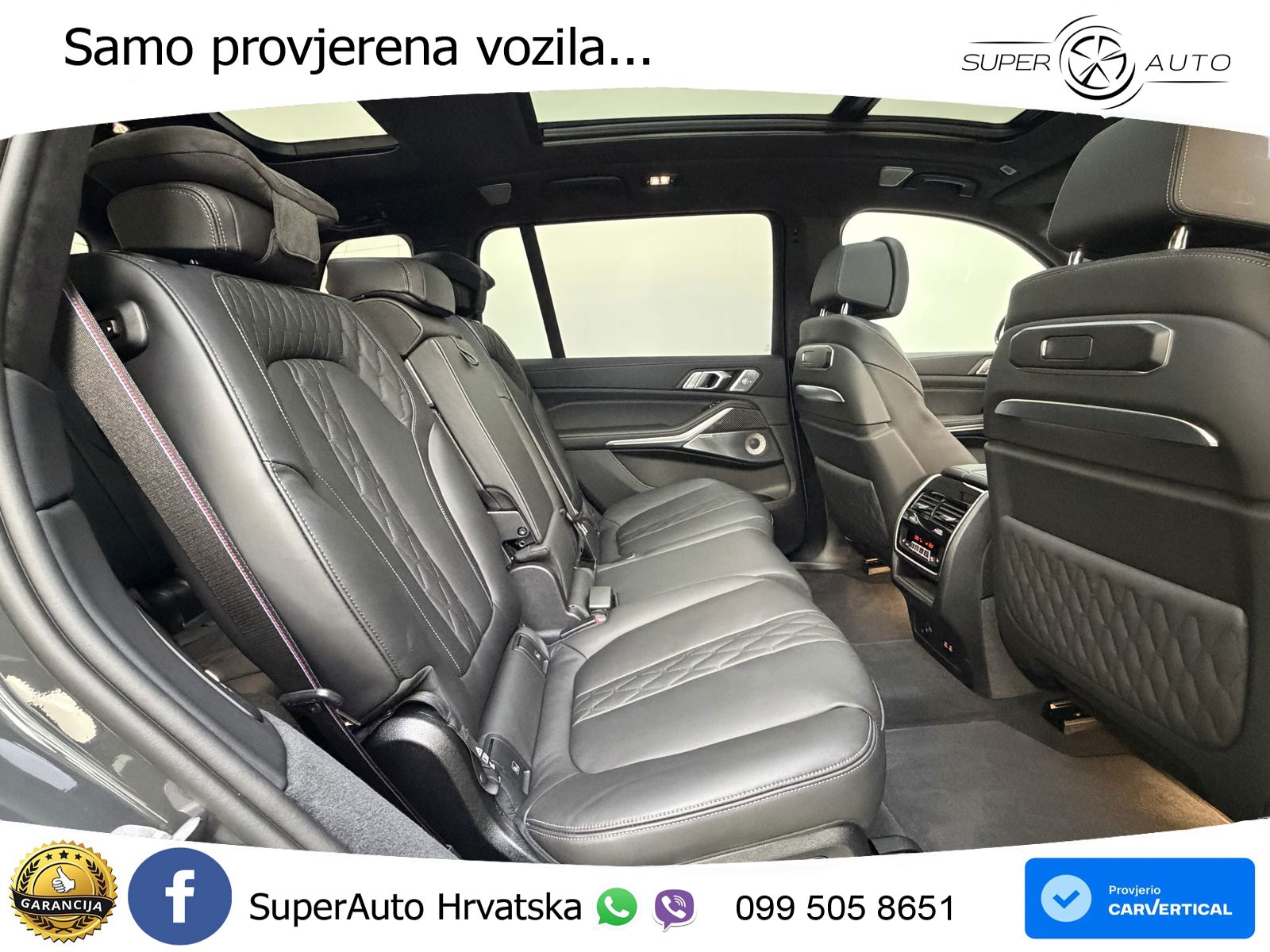 BMW X7 40d (352 KS) xDrive Steptronic M Sport ZRAČNI+ACC+GR SJED+KAM+PANO