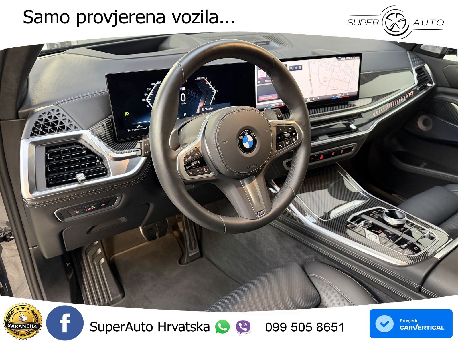 BMW X7 40d (352 KS) xDrive Steptronic M Sport ZRAČNI+ACC+GR SJED+KAM+PANO