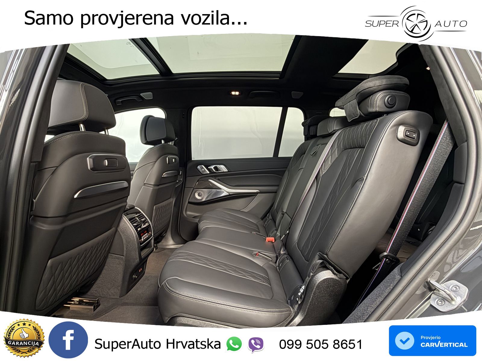 BMW X7 40d (352 KS) xDrive Steptronic M Sport ZRAČNI+ACC+GR SJED+KAM+PANO