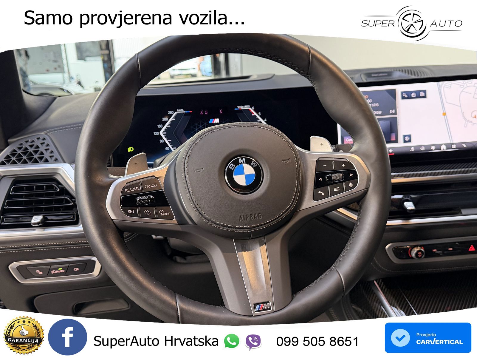BMW X7 40d (352 KS) xDrive Steptronic M Sport ZRAČNI+ACC+GR SJED+KAM+PANO