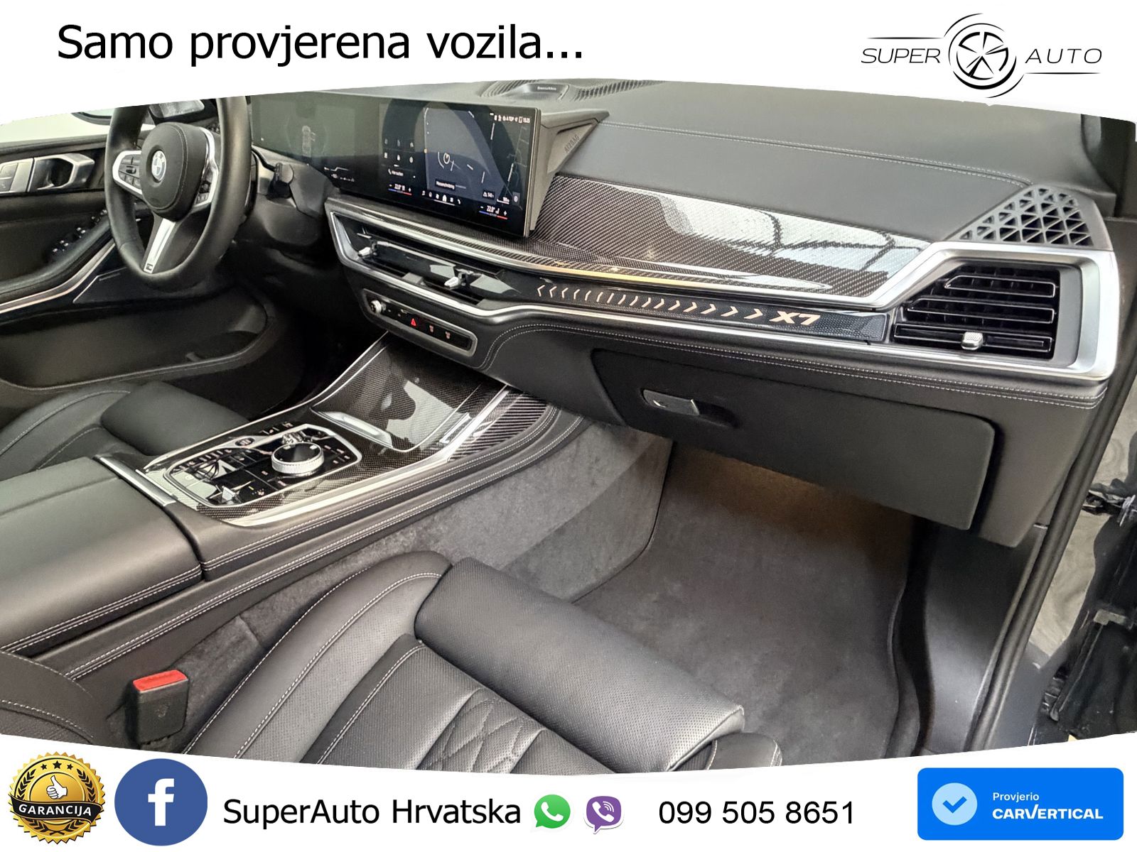 BMW X7 40d (352 KS) xDrive Steptronic M Sport ZRAČNI+ACC+GR SJED+KAM+PANO