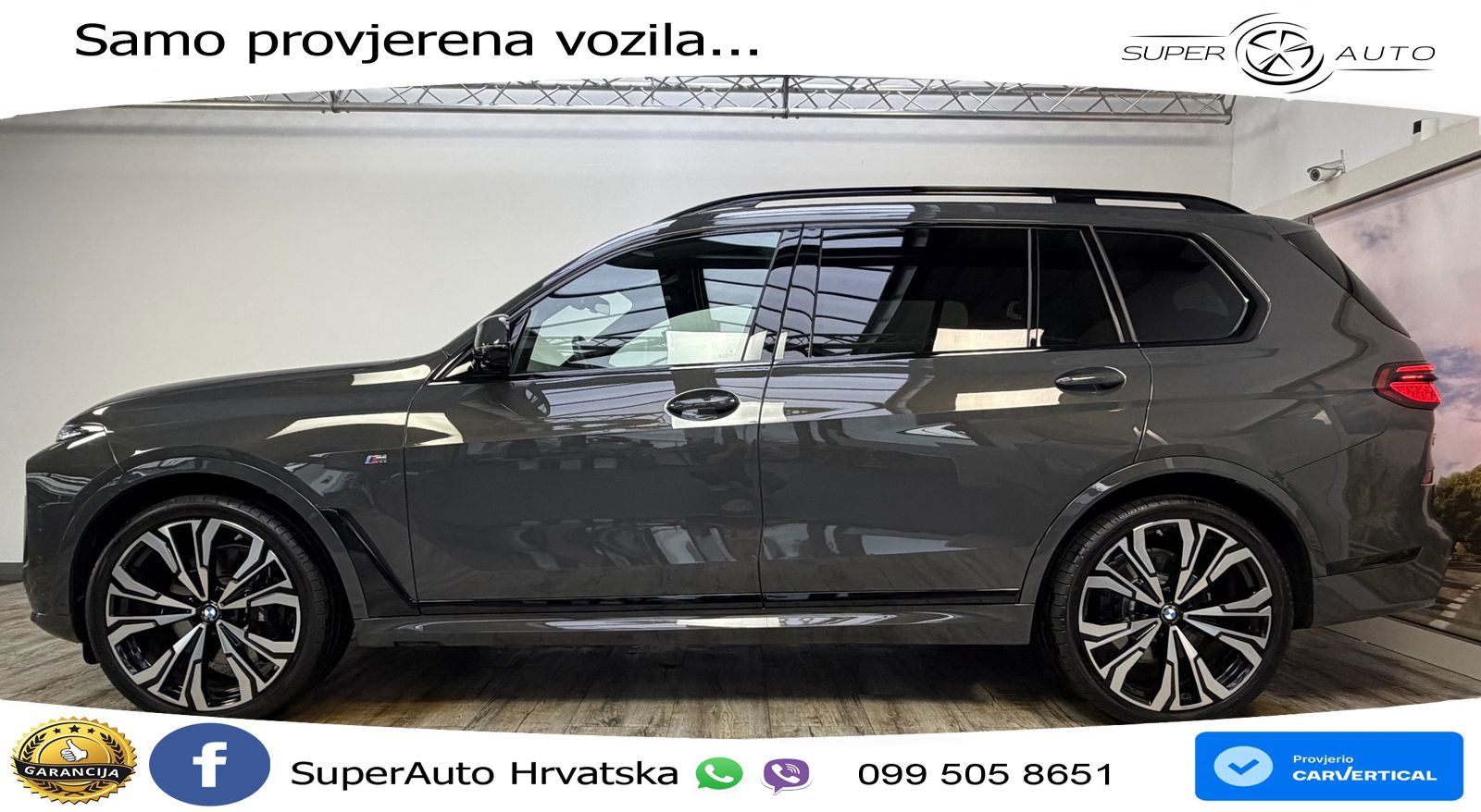 BMW X7 40d (352 KS) xDrive Steptronic M Sport ZRAČNI+ACC+GR SJED+KAM+PANO