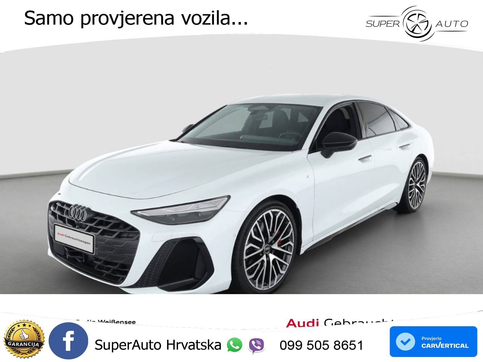 Audi A6 3.0 TFSI V6 (367 KS) quattro S tronic S line LED+GR SJED+ACC