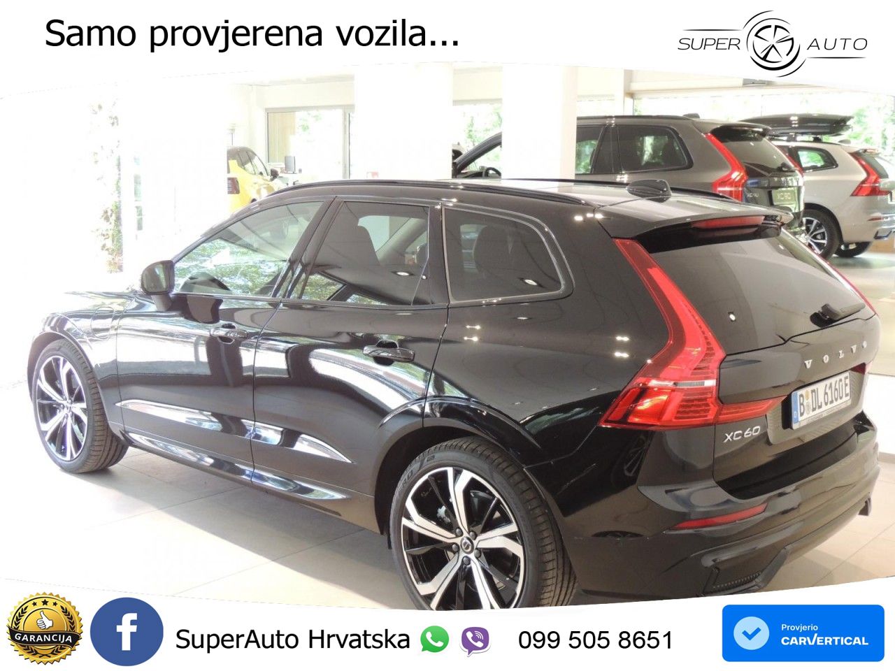 Volvo XC60 T6 AWD Geartronic ZRAČNI+ACC+GR SJED+KAM+PANO