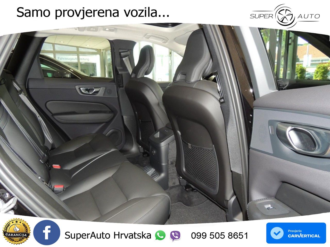 Volvo XC60 T6 AWD Geartronic ZRAČNI+ACC+GR SJED+KAM+PANO