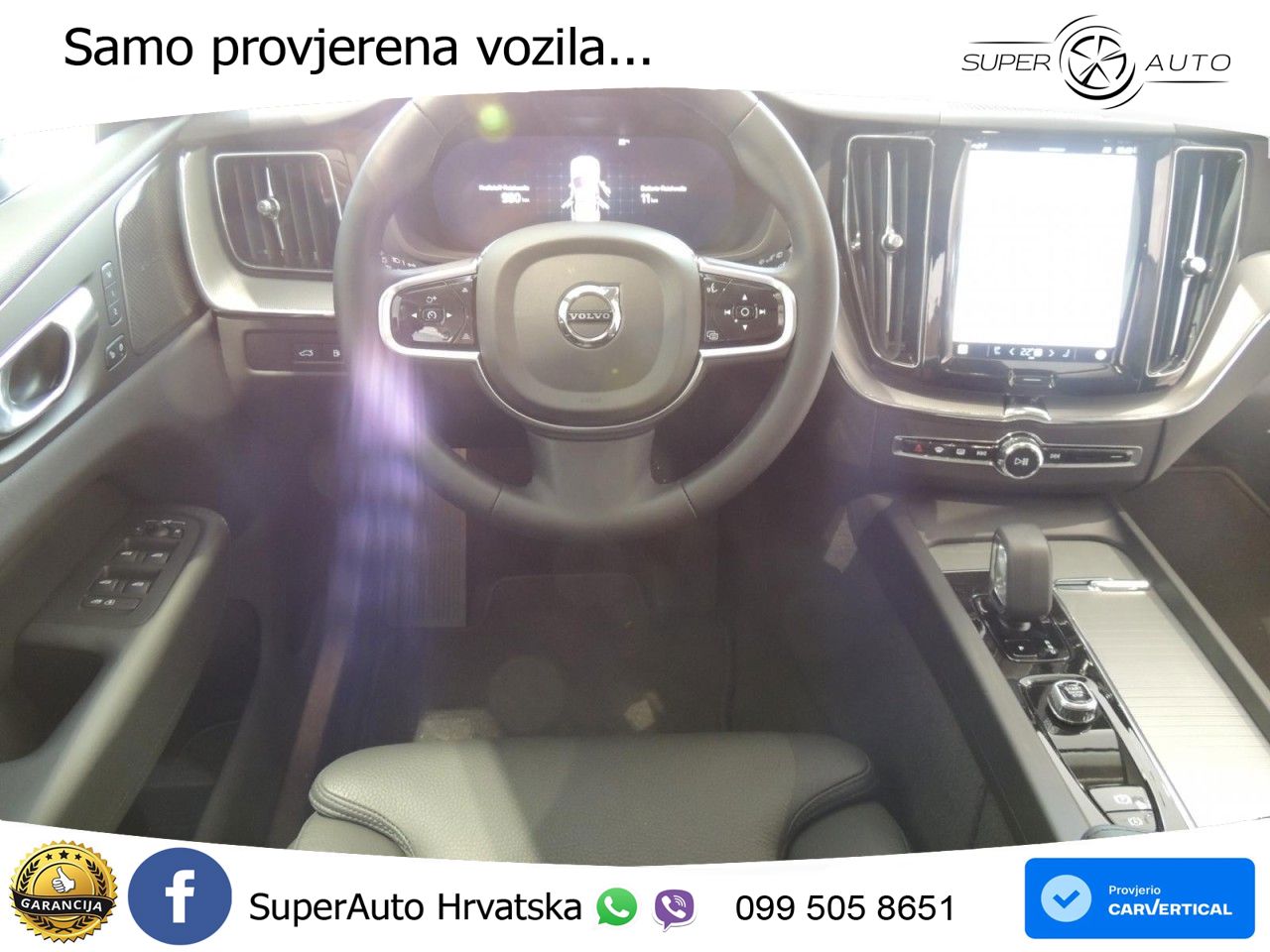 Volvo XC60 T6 AWD Geartronic ZRAČNI+ACC+GR SJED+KAM+PANO