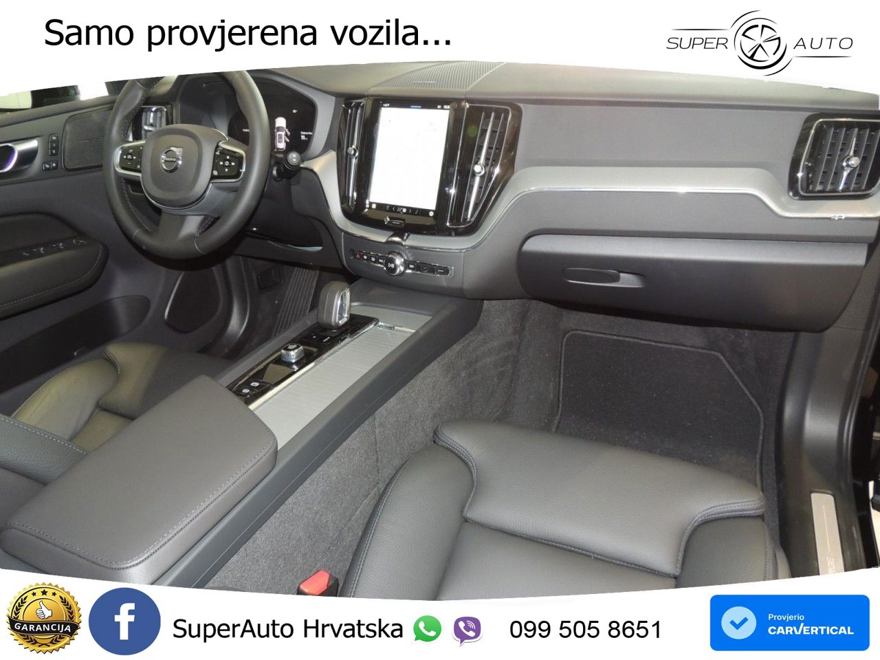 Volvo XC60 T6 AWD Geartronic ZRAČNI+ACC+GR SJED+KAM+PANO