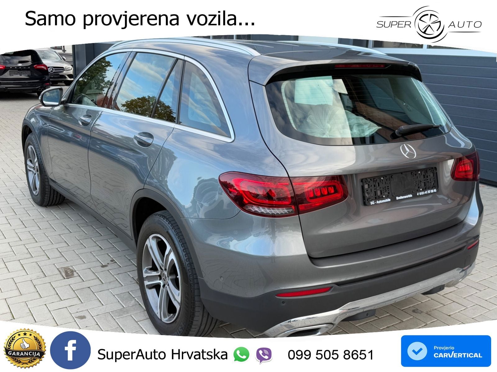 Mercedes GLC 200 (197 KS) 4MATIC G-TRONIC LED+GR SJED+ACC