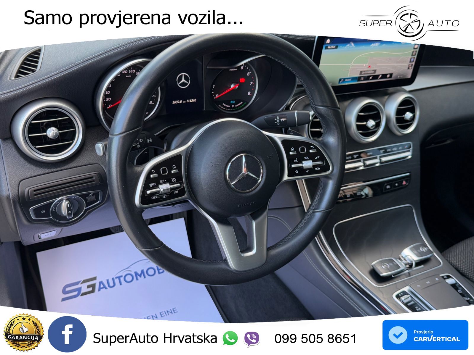 Mercedes GLC 200 (197 KS) 4MATIC G-TRONIC LED+GR SJED+ACC