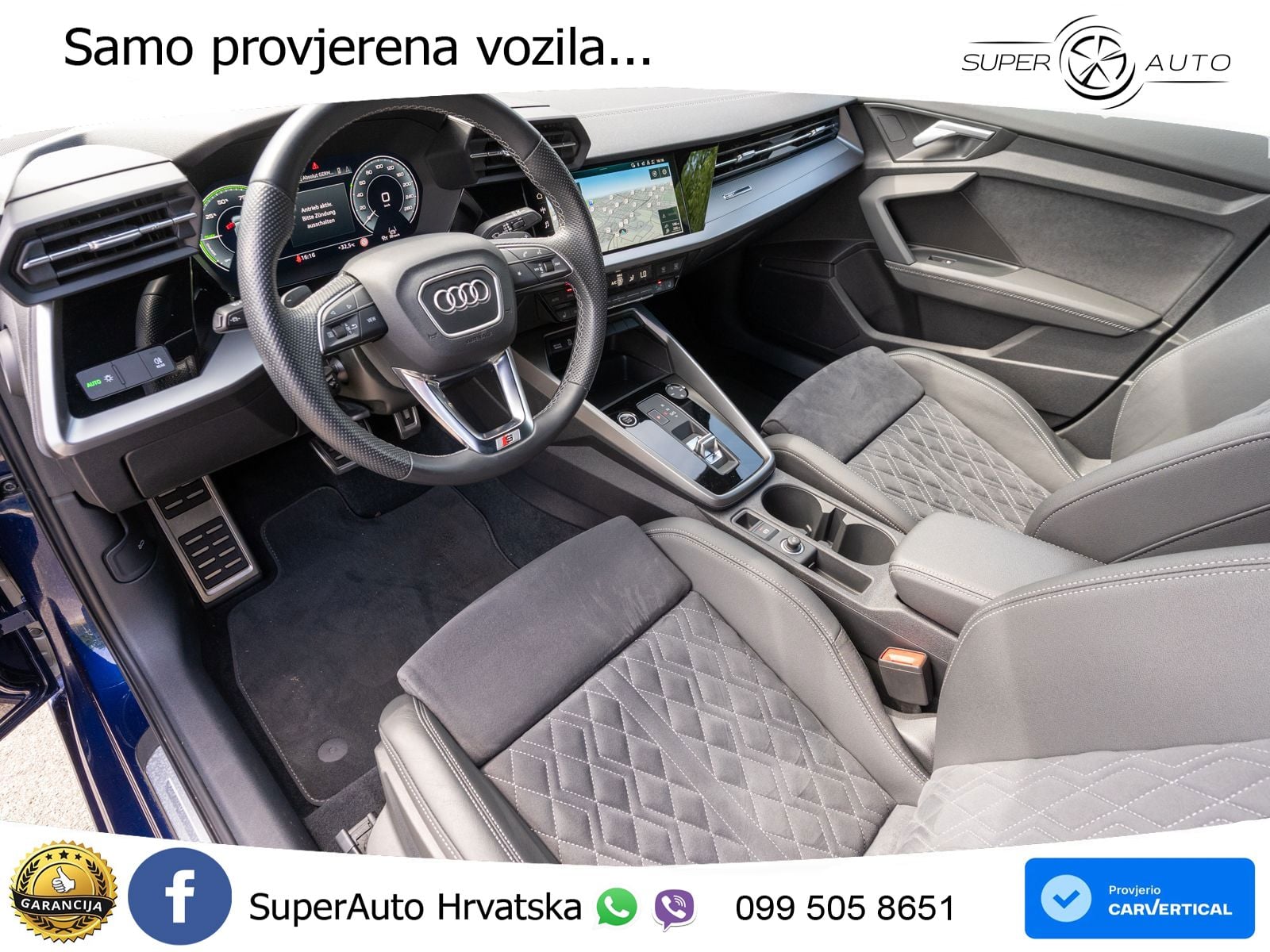 Audi A3 40 TFSIe (204 KS) S tronic S line LED+GR SJED+ACC