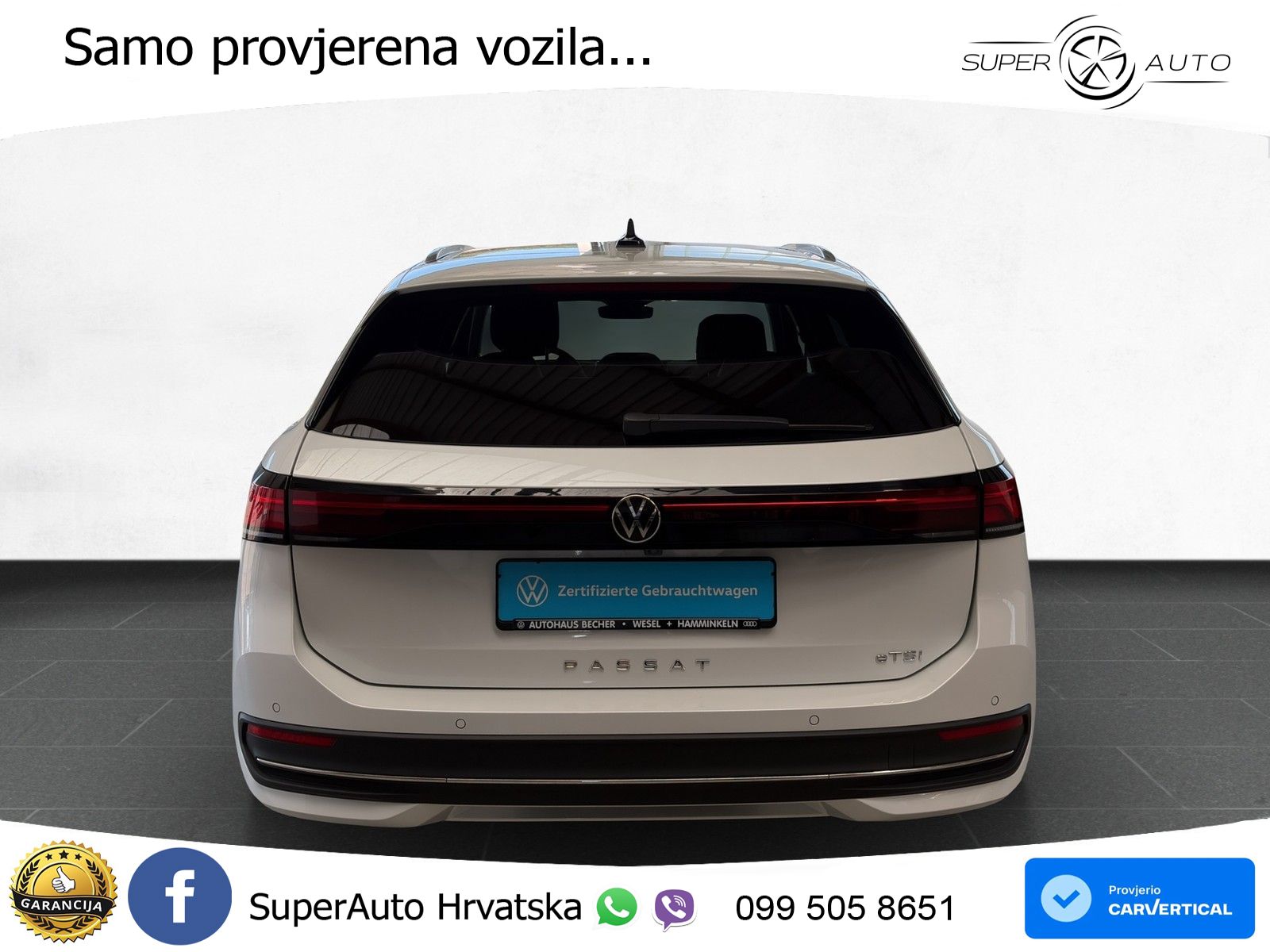 Volkswagen Passat Variant 1.5 eTSI (150 KS) DSG Business LED+GR SJED+ACC