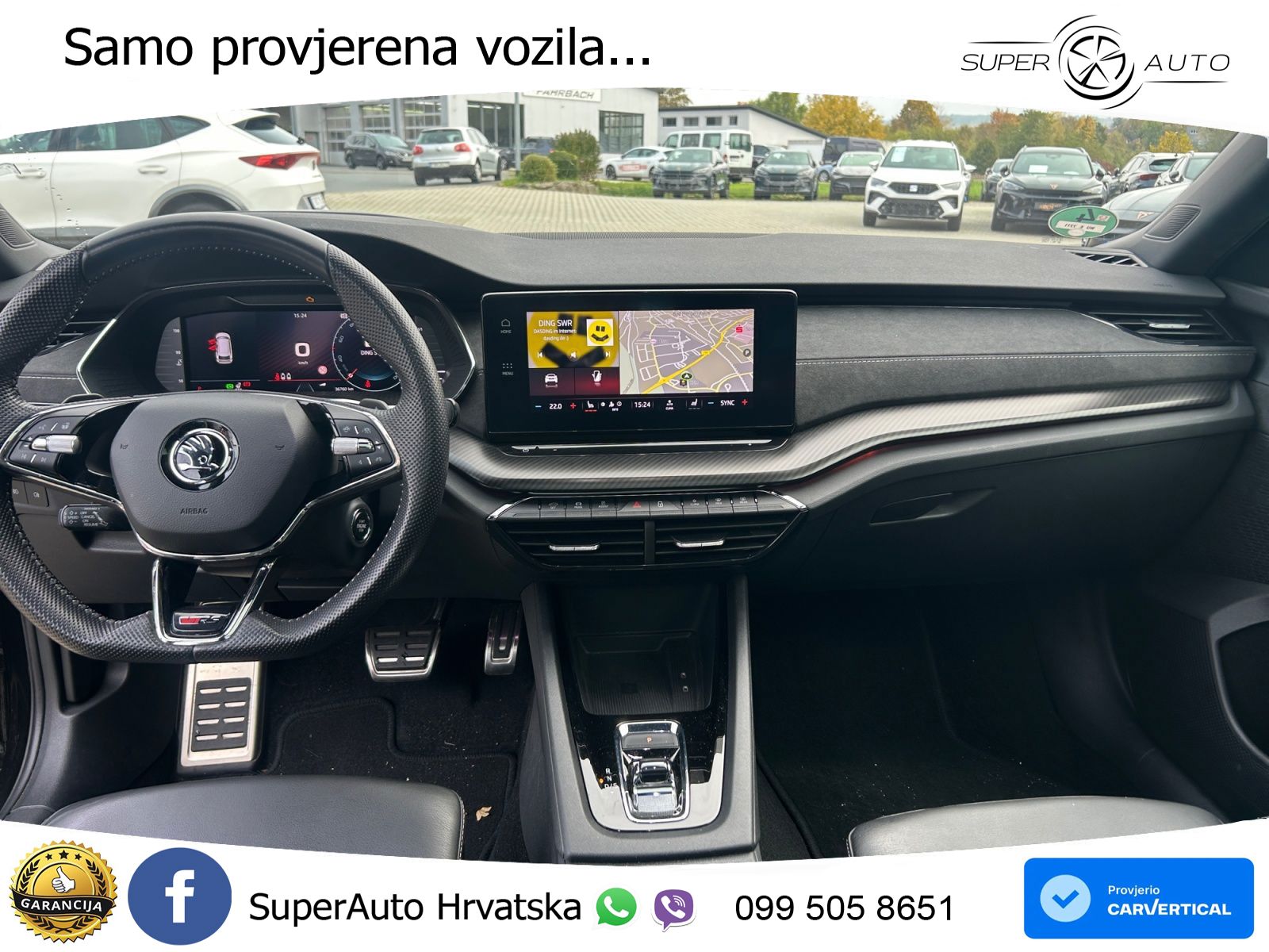 Škoda Octavia Combi RS 2.0 TDI (200 KS) DSG LED+GR SJED+ACC