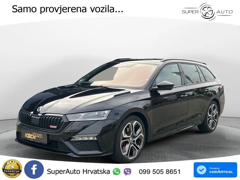 Škoda Octavia Combi RS 2.0 TDI (200 KS) DSG LED+GR SJED+ACC