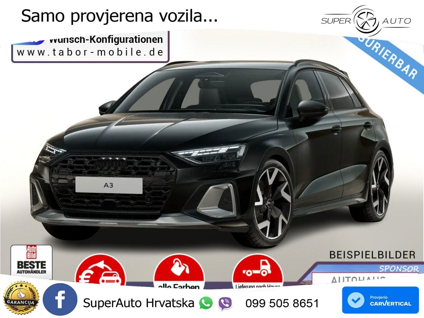 Audi A3 allstreet 35 TFSI (150 KS) S tronic LED+GR SJED+ACC