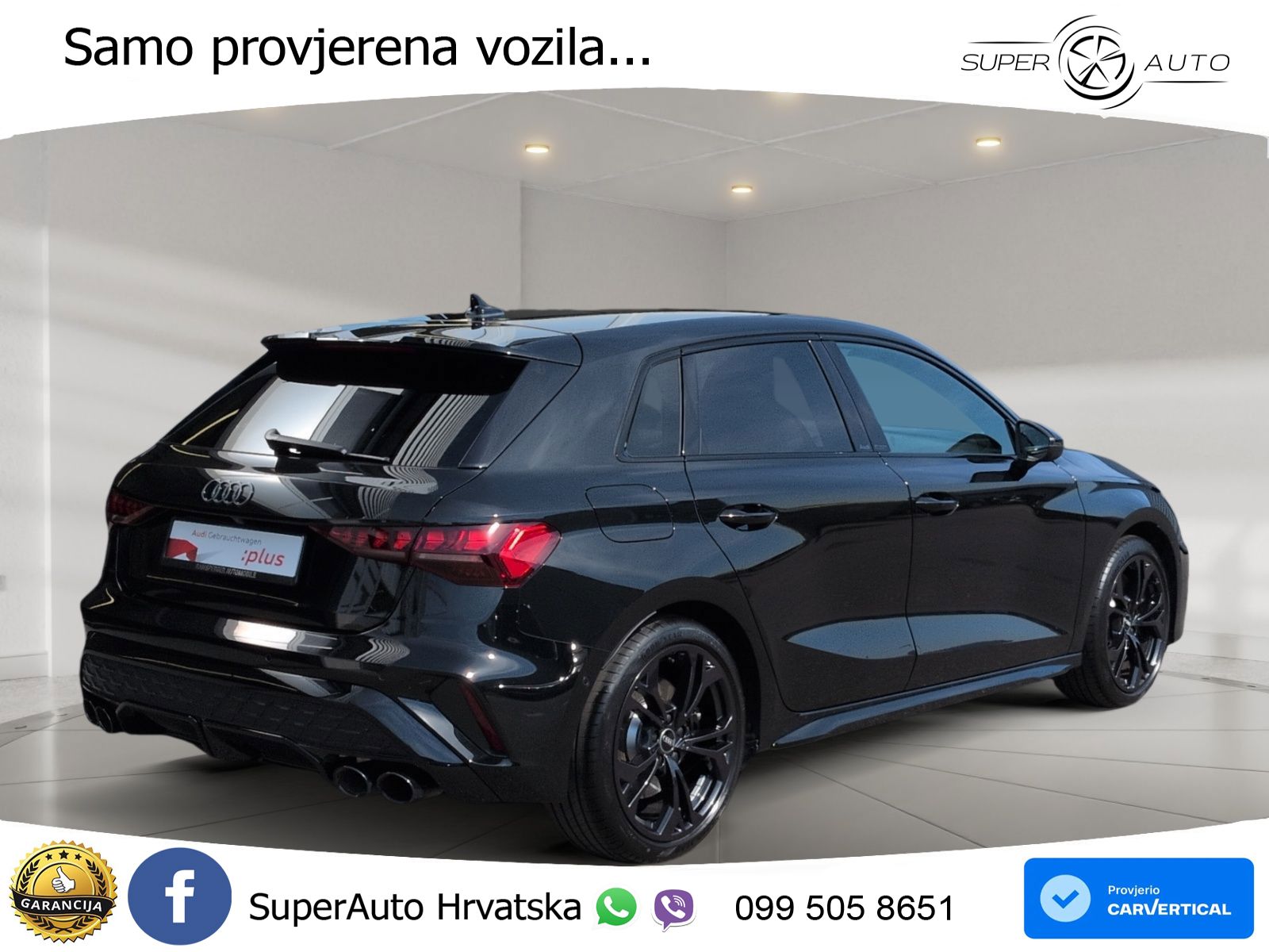 Audi S3 2.0 TFSI (333 KS) quattro S tronic MATRIX+GR SJED+KAM
