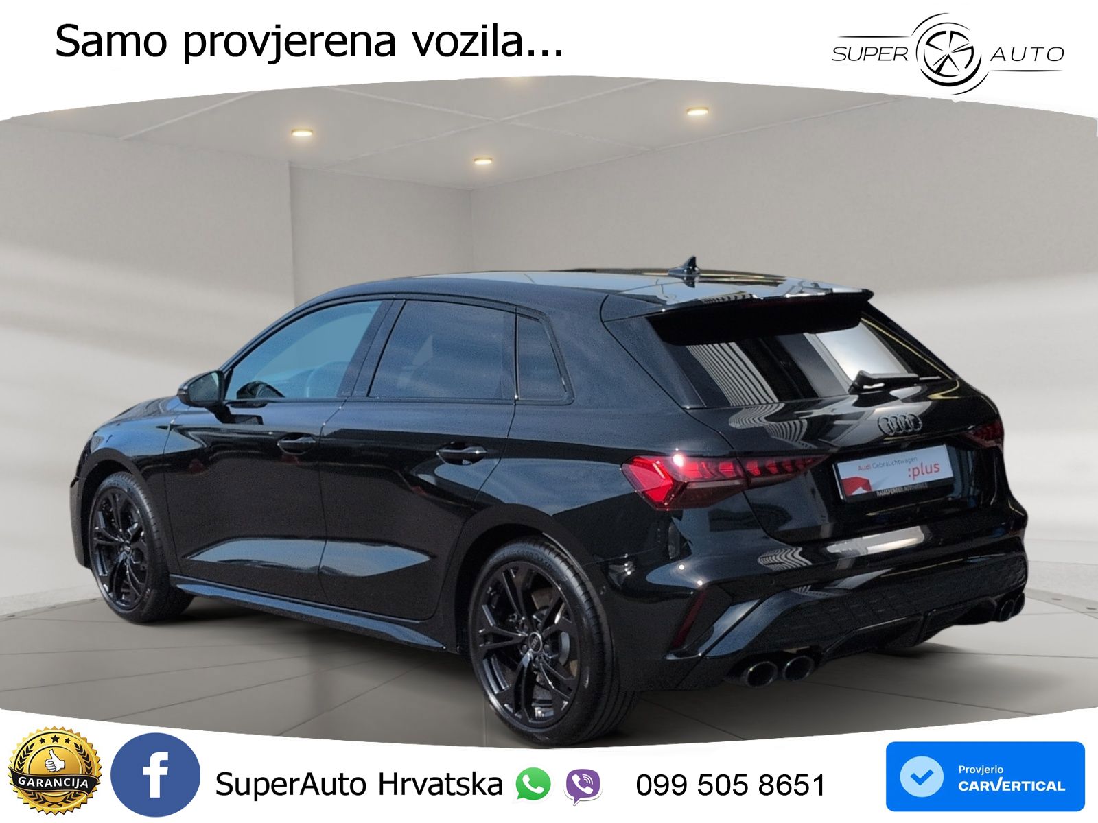 Audi S3 2.0 TFSI (333 KS) quattro S tronic MATRIX+GR SJED+KAM