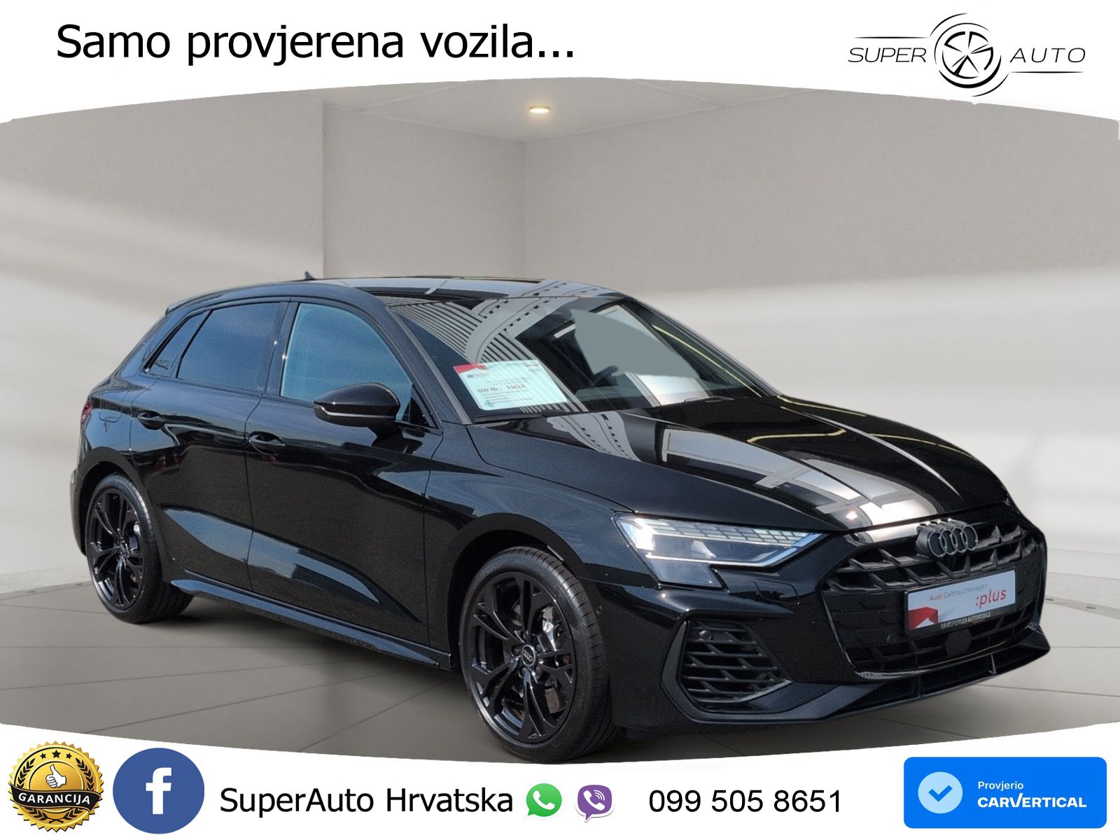 Audi S3 2.0 TFSI (333 KS) quattro S tronic MATRIX+GR SJED+KAM