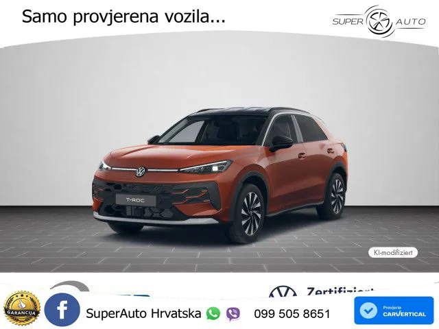 Volkswagen T-Roc 1.5 eTSI (116 KS)  DSG LED+GR SJED+ACC
