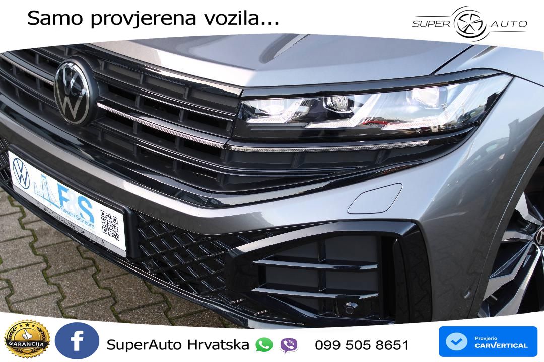 Volkswagen Touareg 3.0 V6 TDI (286 KS) 4MOTION Tiptronic R-Line ZRAČNI+ACC+GR SJED+KAM+PANO