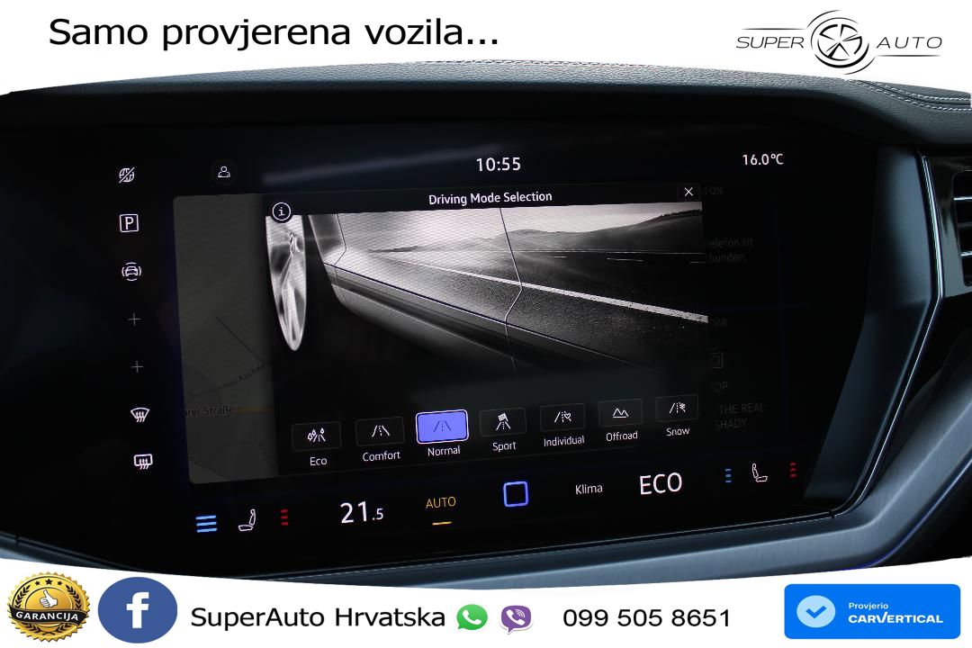 Volkswagen Touareg 3.0 V6 TDI (286 KS) 4MOTION Tiptronic R-Line ZRAČNI+ACC+GR SJED+KAM+PANO