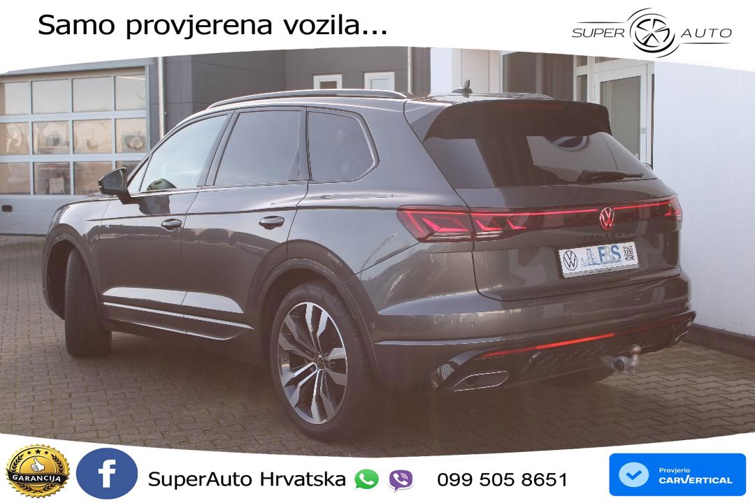 Volkswagen Touareg 3.0 V6 TDI (286 KS) 4MOTION Tiptronic R-Line ZRAČNI+ACC+GR SJED+KAM+PANO