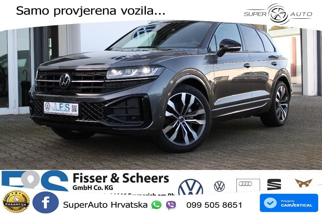 Volkswagen Touareg 3.0 V6 TDI (286 KS) 4MOTION Tiptronic R-Line ZRAČNI+ACC+GR SJED+KAM+PANO