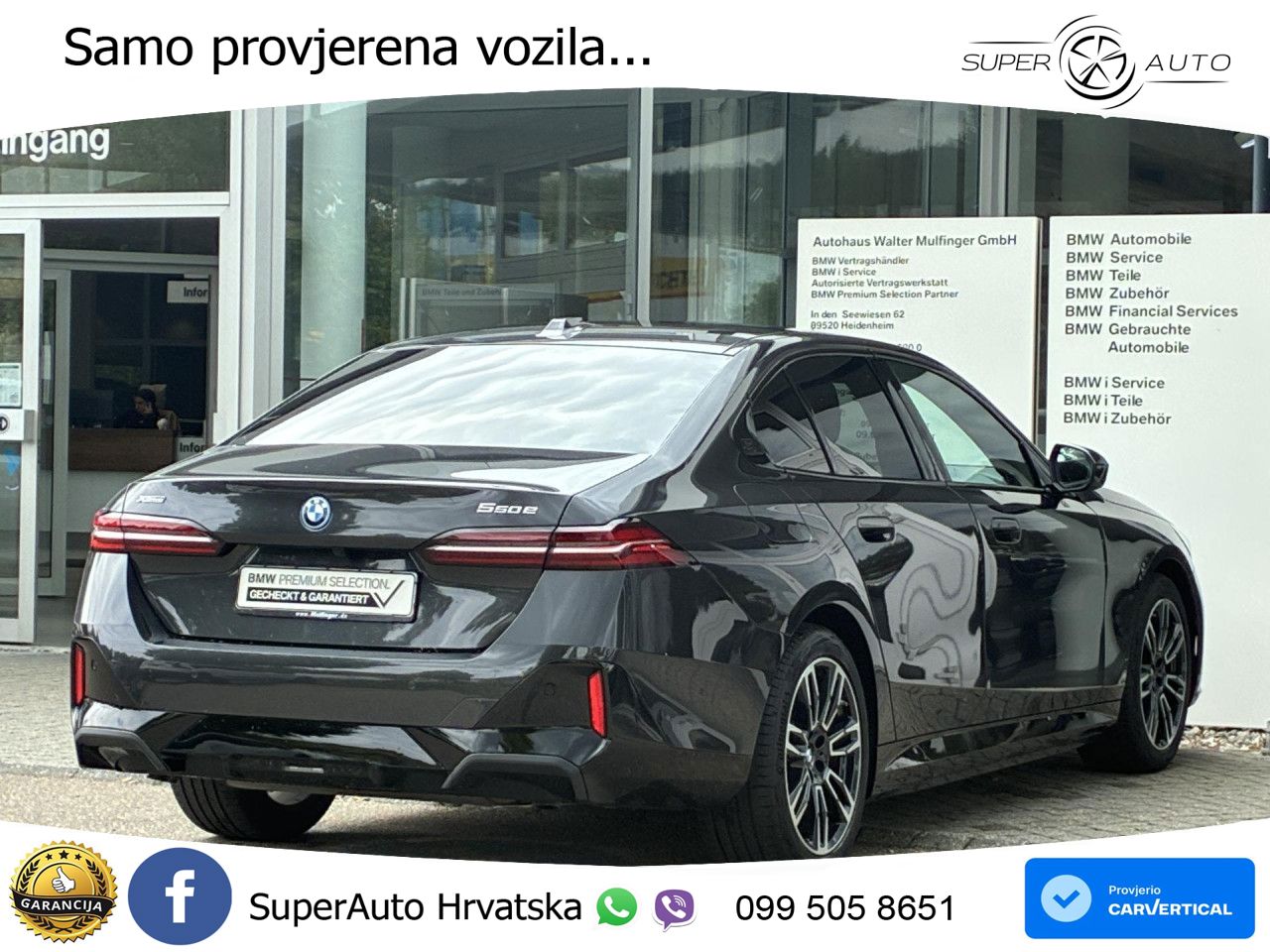 BMW 550e (489 KS) xDrive Steptronic M Sport LED+GR SJED+ACC