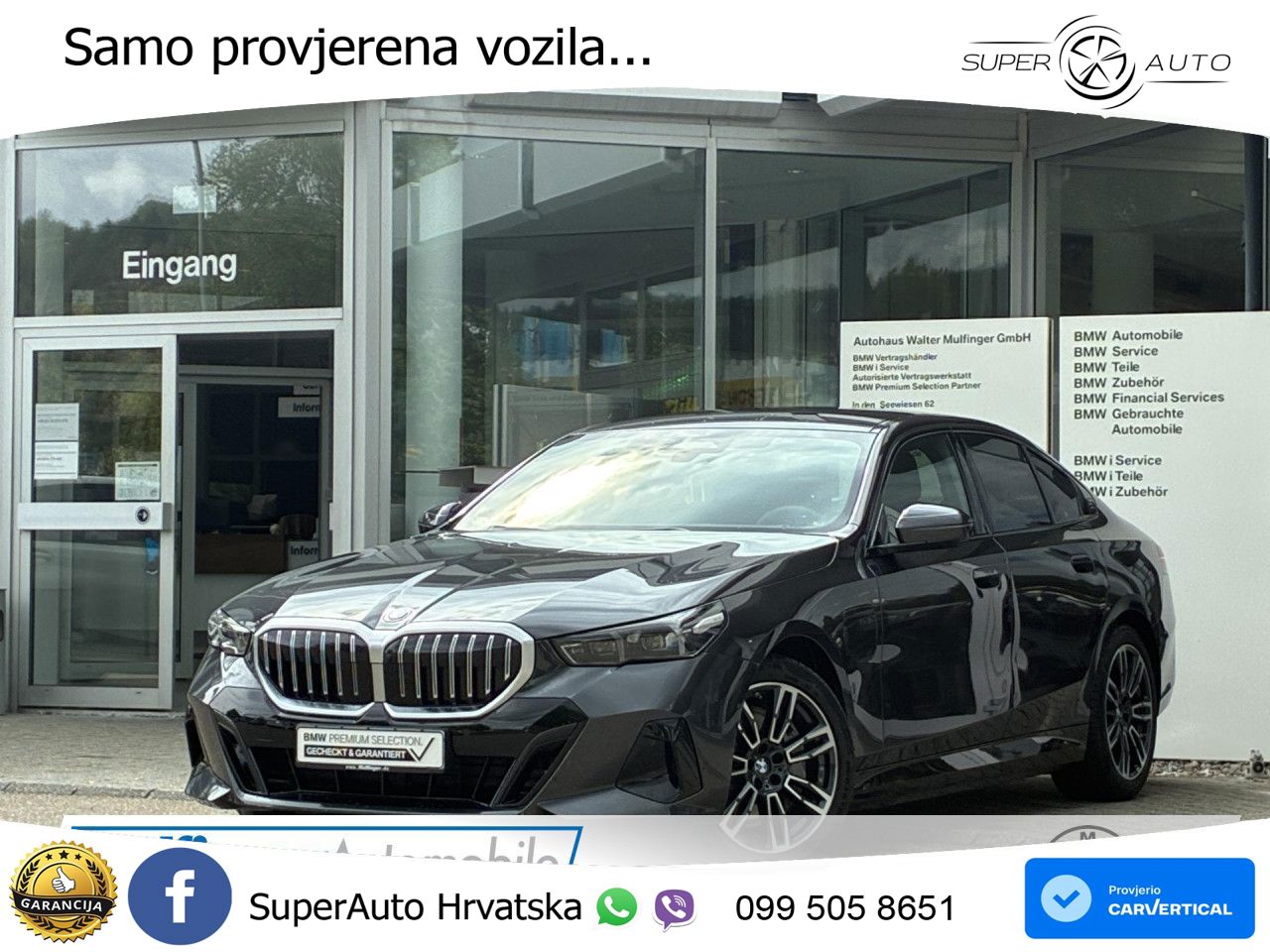 BMW 550e (489 KS) xDrive Steptronic M Sport LED+GR SJED+ACC