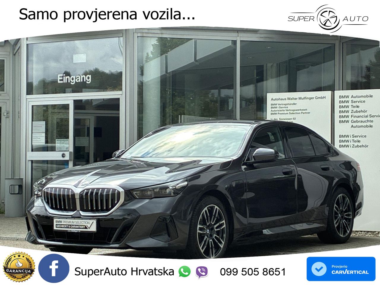 BMW 550e (489 KS) xDrive Steptronic M Sport LED+GR SJED+ACC